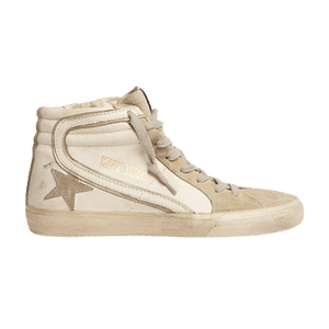 Golden Goose Wmns Slide Sneaker 'White Ice Grey'
