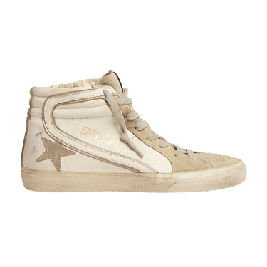Golden Goose Wmns Slide Sneaker 'White Ice Grey'