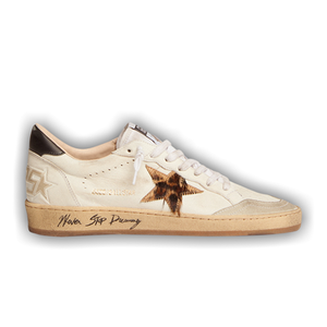 Golden Goose Wmns Ball Star 'Never Stop Dreaming - Leopard'