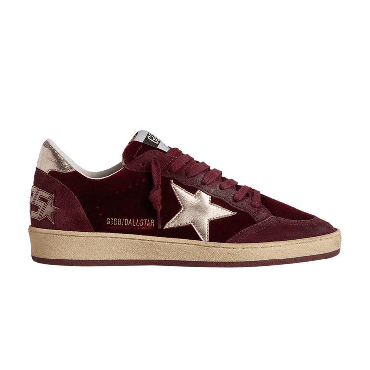 Golden Goose Wmns Ball Star 'Velvet Ruby Red Silver' GWF00117 F007476 40533