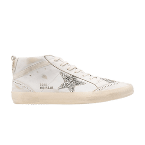 Wmns Golden Goose Mid Star Leather Upper And Toe 'Beige Platinum'