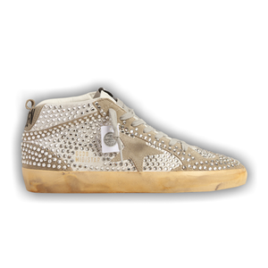 Swarovski x Golden Goose Wmns Mid Star LTD 'White Dove Grey'