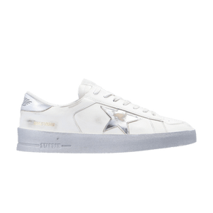 Golden Goose Wmns Stardan 'White Silver'