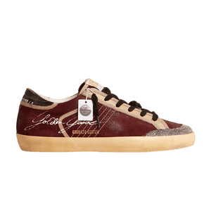 Swarovski x Golden Goose Wmns Superstar Penstar LAB 'Burgundy'