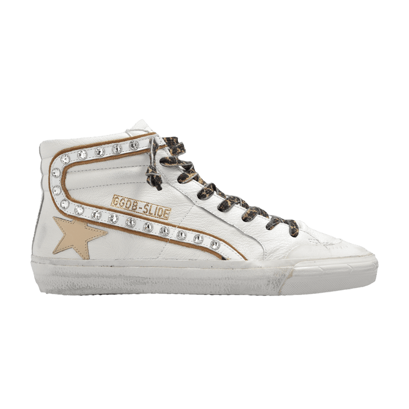 Golden Goose Wmns Slide Sneaker 'White Beige Platinum' GWF00211 F004711 11541