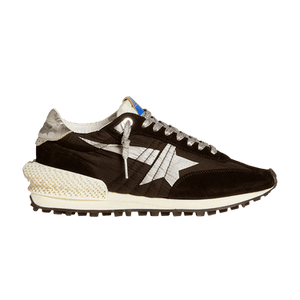 Golden Goose Wmns Marathon 'Black Metallic Silver'