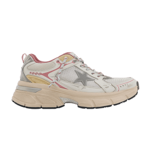 Golden Goose Wmns Lightstar 'Silver White Red'