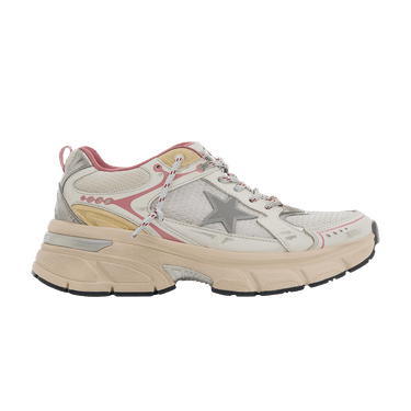 Golden Goose Wmns Lightstar 'Silver White Red'