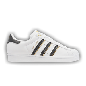 Adidas Wmns Superstar 'White Black Gold Metallic'