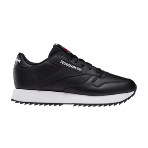Reebok Wmns Classic Leather Ripple 'Black White'