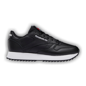 Reebok Wmns Classic Leather Ripple 'Black White'
