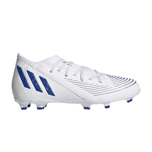 Adidas Predator Edge.3 FG J 'White Hi-Res Blue'