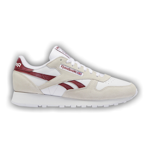 Reebok Classic Leather 'White Classic Burgundy'