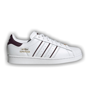 Adidas Superstar 'Colour Pop - White Shadow Maroon'