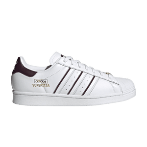 Adidas Superstar 'Colour Pop - White Shadow Maroon'
