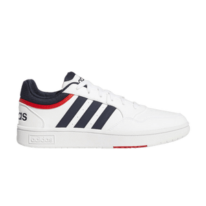 adidas Hoops 3.0 Low 'White Vivid Red'