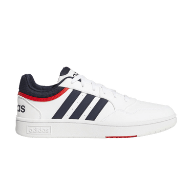 adidas Hoops 3.0 Low 'White Vivid Red'