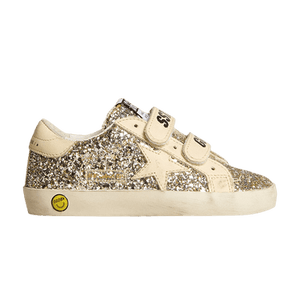 Golden Goose Old School Kid 'Platinum Glitter'