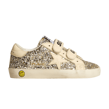 Golden Goose Old School Kid 'Platinum Glitter'