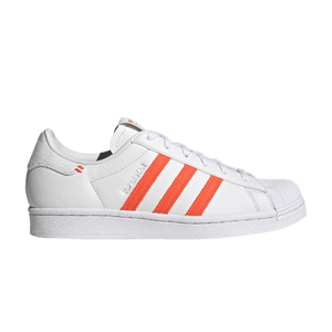 Adidas Wmns Superstar 'Crystal White Solar Red'