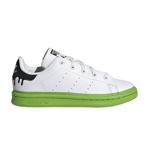 Adidas Stan Smith Little Kid 'Paint Drip - White Solid Green'