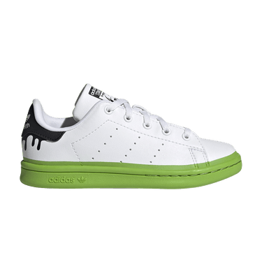 Adidas Stan Smith Little Kid 'Paint Drip - White Solid Green'