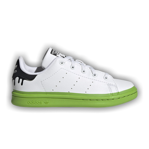 Adidas Stan Smith Little Kid 'Paint Drip - White Solid Green'