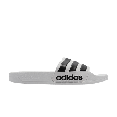 Adidas Adilette Shower Slide 'White Black'