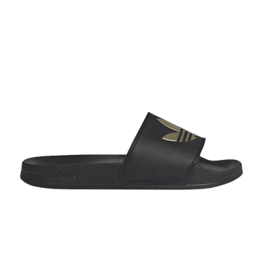 Adidas Wmns Adilette Lite Slide 'Black Matte Gold'