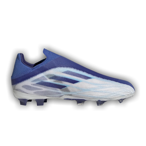 Adidas X Speedflow+ FG J 'White Legacy Indigo'