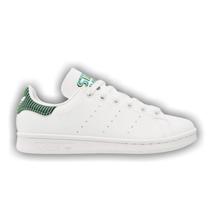 Adidas Stan Smith J 'White Green Embroidered'