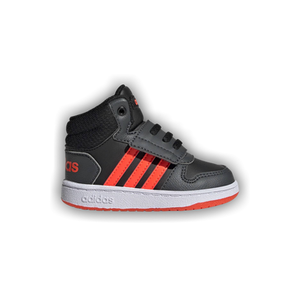 Adidas Hoops 2.0 Mid I 'Black Solar Red Grey'