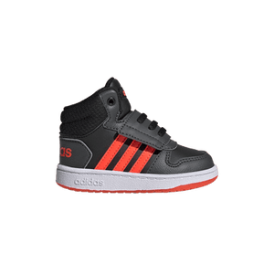 Adidas Hoops 2.0 Mid I 'Black Solar Red Grey'