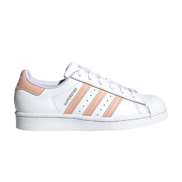 Adidas Superstar J 'White Haze Coral'