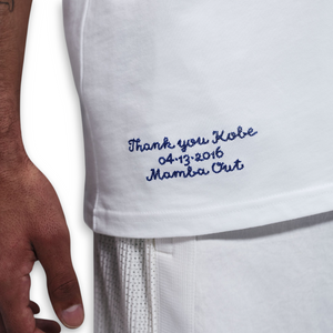 Nike Kobe Dodgers Mamba M90 Short-Sleeve T-Shirt 'White'