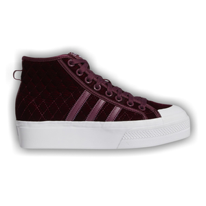 Adidas Wmns Nizza Platform Mid 'Victory Crimson'