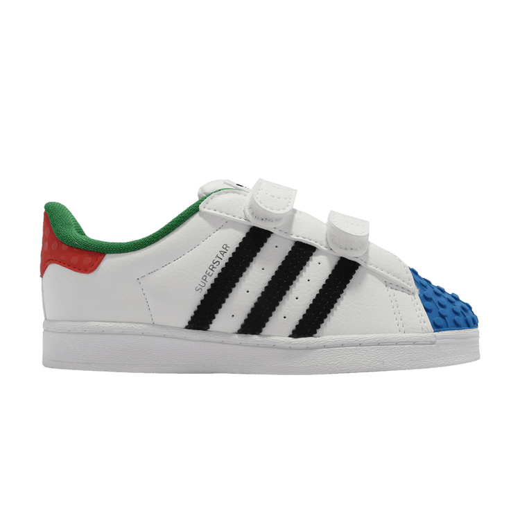LEGO x adidas Superstar CF I 'White Red Blue' H03969