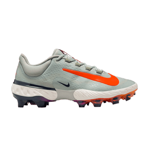 Nike Alpha Huarache Elite 4 Low MCS 'Light Silver Laser Orange'