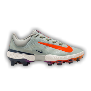 Nike Alpha Huarache Elite 4 Low MCS 'Light Silver Laser Orange'