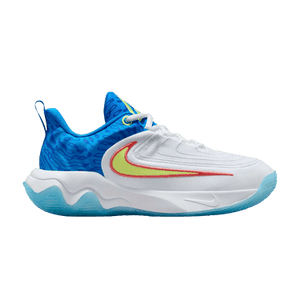 Nike Giannis Immortality 4 SE GS 'Photo Blue Light Lemon Twist'