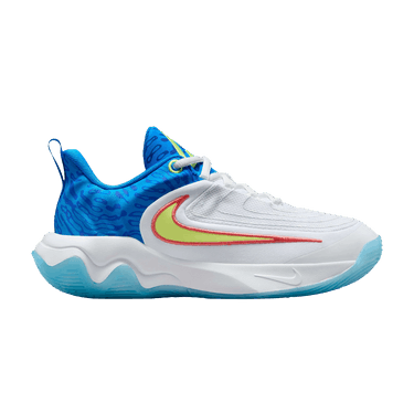 Nike Giannis Immortality 4 SE GS 'Photo Blue Light Lemon Twist'