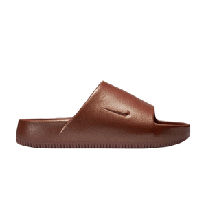 Nike Wmns Calm Slide 'Shimmery Red Sepia'