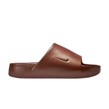 Nike Wmns Calm Slide 'Shimmery Red Sepia'