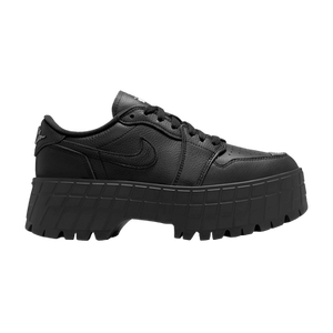 Wmns Air Jordan 1 Low Brooklyn 'Metallic Black'