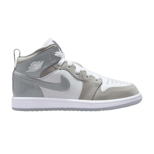 Air Jordan 1 Mid SE PS 'Patent Cool Grey'