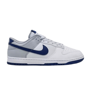 Nike Dunk Low 'White Deep Royal Pure Platinum Wolf Grey'