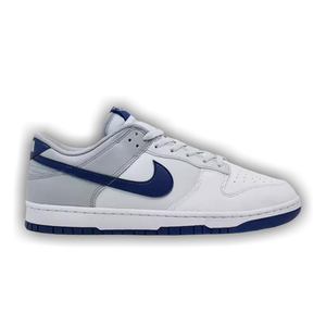 Nike Dunk Low 'White Deep Royal Pure Platinum Wolf Grey'