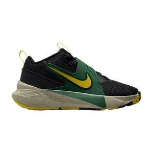 Nike Team Hustle D12 GS 'Black Fir Bright Citron'