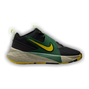 Nike Team Hustle D12 GS 'Black Fir Bright Citron'