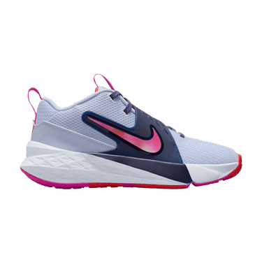 Nike Team Hustle D12 GS 'Ghost Fire Pink'